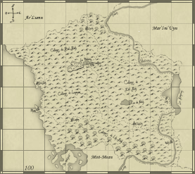 Carte du relief de Mar'Ev'Syra. Cliquez pour agrandir.